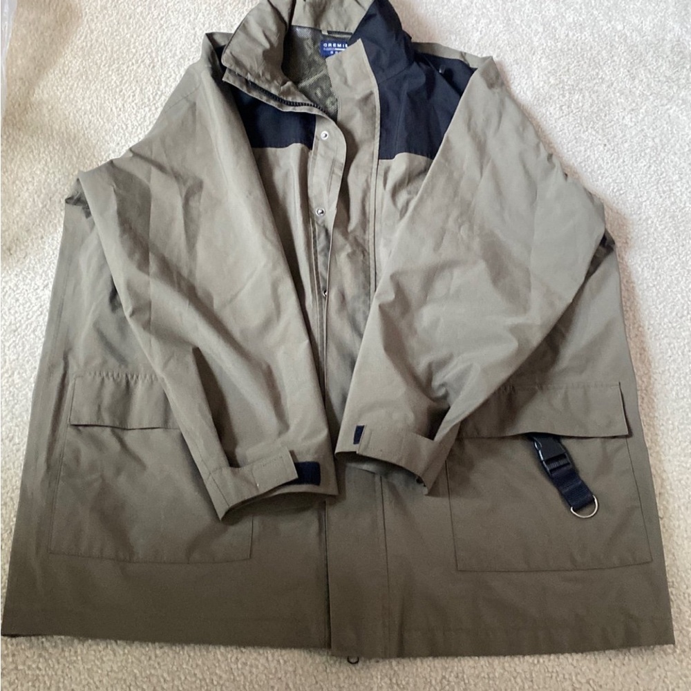 Cremieux Olive green coat jacket